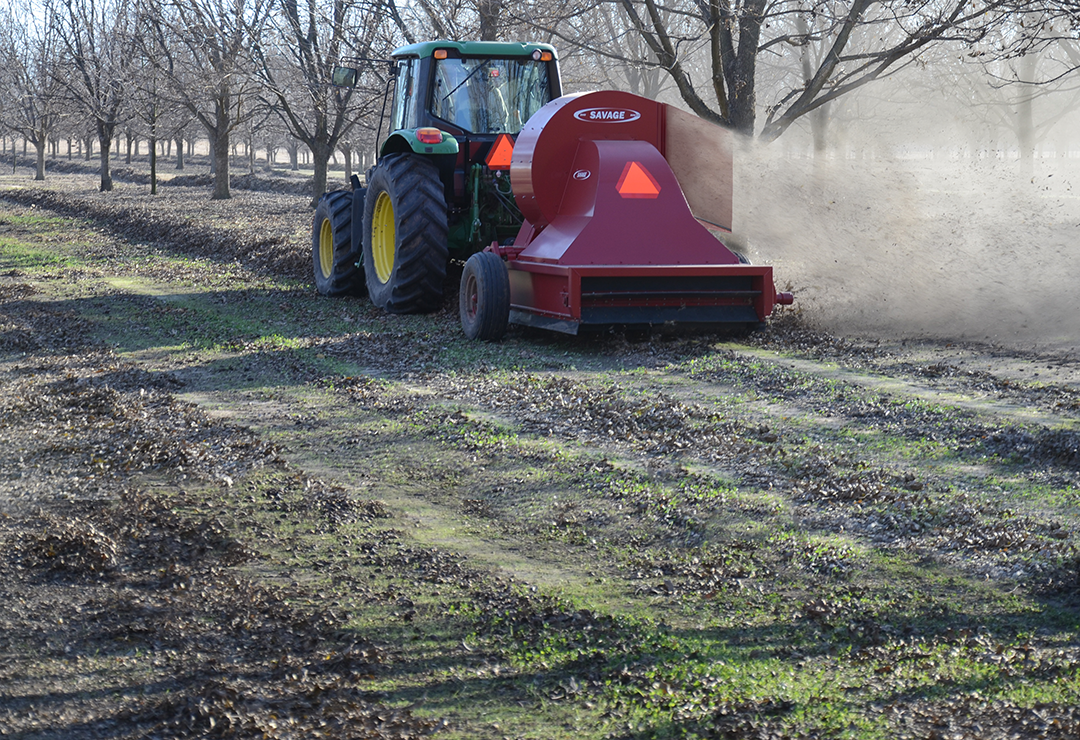 Row-Vac in orchard 2019